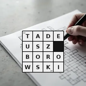 Rozwiązanie krzyżówki: autor powieści pożegnanie z marią - tadeusz borowski | hasła, synonimy i podpowiedzi Hasło krzyżówkowe autor powieści pożegnanie z marią - tadeusz borowski – rozwiązanie, synonimy, podpowiedzi i definicje krzyżówkowe